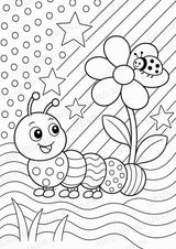 Raupe POP Art Ausmalbilder 15 Malvorlagen – Materialseite 8
