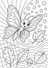 Schmetterling POP Art Ausmalbilder 15 Malvorlagen – Materialseite 4