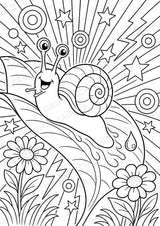 Schnecke POP Art Ausmalbilder 15 Malvorlagen – Materialseite 16