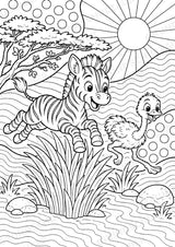 Tiere POP Art Ausmalbilder 15 Malvorlagen – Materialseite 5