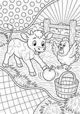 Tiere POP Art Ausmalbilder 15 Malvorlagen – Materialseite 15