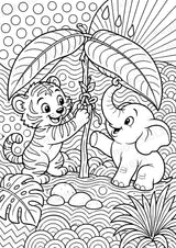 Tiger POP Art Ausmalbilder 15 Malvorlagen – Materialseite 16