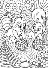 Waschbär POP Art Ausmalbilder 15 Malvorlagen – Materialseite 12