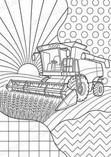 Bauernhof POP Art Ausmalbilder 15 Malvorlagen – Materialseite 16