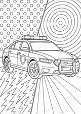 Fahrzeuge POP Art Ausmalbilder 15 Malvorlagen – Materialseite 7