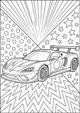 Fahrzeuge POP Art Ausmalbilder 15 Malvorlagen – Materialseite 13