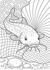 Fische POP Art Ausmalbilder 15 Malvorlagen – Materialseite 8