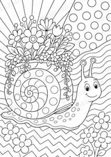 Frühling POP Art Ausmalbilder 15 Malvorlagen – Materialseite 8