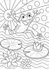 Frühling POP Art Ausmalbilder 15 Malvorlagen – Materialseite 11