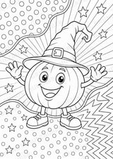 Halloween POP Art Ausmalbilder 15 Malvorlagen – Materialseite 2