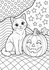 Halloween POP Art Ausmalbilder 15 Malvorlagen – Materialseite 6
