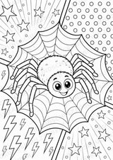 Halloween POP Art Ausmalbilder 15 Malvorlagen – Materialseite 10
