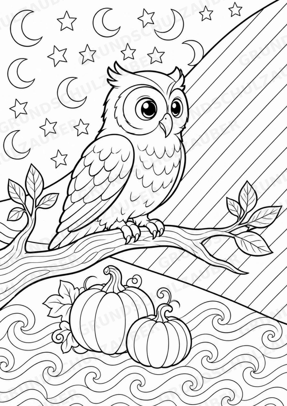 Halloween POP Art Ausmalbilder 15 Malvorlagen – Materialseite 11