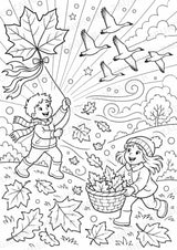 Herbst POP Art Ausmalbilder 15 Malvorlagen – Materialseite 5