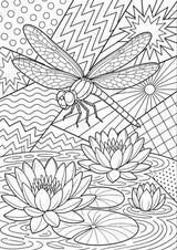 Insekten POP Art Ausmalbilder 15 Malvorlagen – Materialseite 5