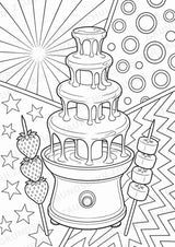 Kakao POP Art Ausmalbilder 15 Malvorlagen – Materialseite 9