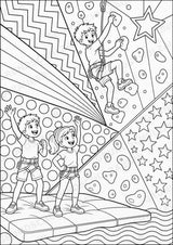 Klettern POP Art Ausmalbilder 15 Malvorlagen – Materialseite 16
