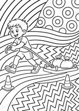 Krafttraining POP Art Ausmalbilder 15 Malvorlagen – Materialseite 15