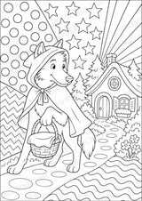 Märchen POP Art Ausmalbilder 15 Malvorlagen – Materialseite 3