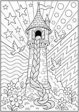 Märchen POP Art Ausmalbilder 15 Malvorlagen – Materialseite 4