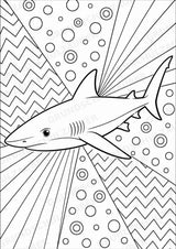 Meerestiere POP Art Ausmalbilder 15 Malvorlagen – Materialseite 12