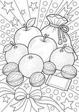 Nikolaus POP Art Ausmalbilder 15 Malvorlagen – Materialseite 12