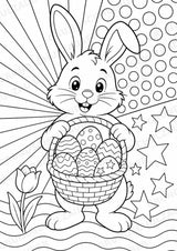 Ostern POP Art Ausmalbilder 15 Malvorlagen – Materialseite 2