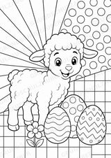 Ostern POP Art Ausmalbilder 15 Malvorlagen – Materialseite 5