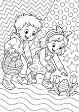 Ostern POP Art Ausmalbilder 15 Malvorlagen – Materialseite 6