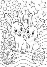 Ostern POP Art Ausmalbilder 15 Malvorlagen – Materialseite 13