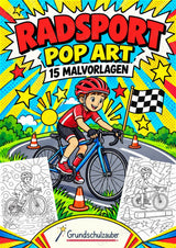 Radsport POP Art Ausmalbilder 15 Malvorlagen – Cover