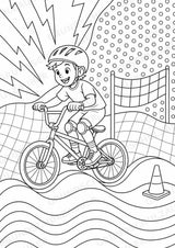 Radsport POP Art Ausmalbilder 15 Malvorlagen – Materialseite 4