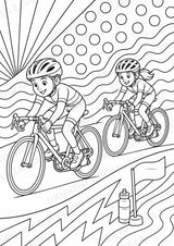 Radsport POP Art Ausmalbilder 15 Malvorlagen – Materialseite 12