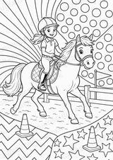 Reiten POP Art Ausmalbilder 15 Malvorlagen – Materialseite 2