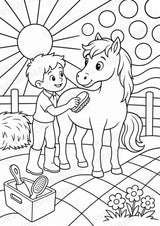 Reiten POP Art Ausmalbilder 15 Malvorlagen – Materialseite 10