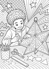 Sankt Martin POP Art Ausmalbilder 15 Malvorlagen – Materialseite 11