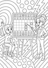 Schach POP Art Ausmalbilder 15 Malvorlagen – Materialseite 4