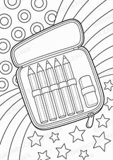 Schulstart POP Art Ausmalbilder 15 Malvorlagen – Materialseite 14