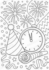 Silvester POP Art Ausmalbilder 15 Malvorlagen – Materialseite 4