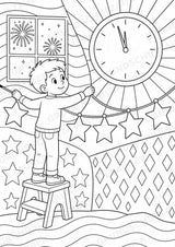 Silvester POP Art Ausmalbilder 15 Malvorlagen – Materialseite 11