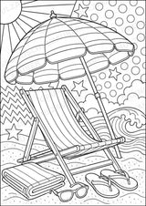 Sommer POP Art Ausmalbilder 15 Malvorlagen – Materialseite 8