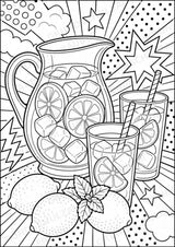 Sommer POP Art Ausmalbilder 15 Malvorlagen – Materialseite 9