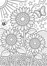 Sommer POP Art Ausmalbilder 15 Malvorlagen – Materialseite 16