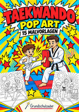Taekwando POP Art Ausmalbilder 15 Malvorlagen – Cover