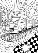 Transportmittel POP Art Ausmalbilder 15 Malvorlagen – Materialseite 4