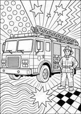 Transportmittel POP Art Ausmalbilder 15 Malvorlagen – Materialseite 7