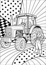 Transportmittel POP Art Ausmalbilder 15 Malvorlagen – Materialseite 10