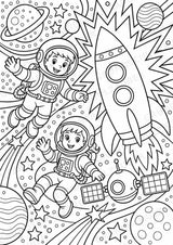 Universum POP Art Ausmalbilder 15 Malvorlagen – Materialseite 2