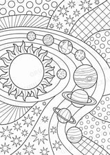 Universum POP Art Ausmalbilder 15 Malvorlagen – Materialseite 3