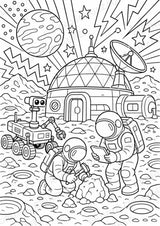 Universum POP Art Ausmalbilder 15 Malvorlagen – Materialseite 8